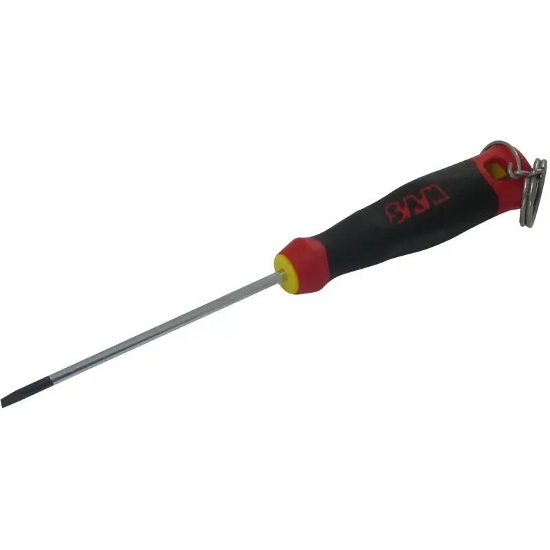 Quantité Limitée Tournevis Bi-Mat. Fente Elect. 5,5X125 Mm Avec Clip Inox Fme SAM Outillage - T-55E125-FME