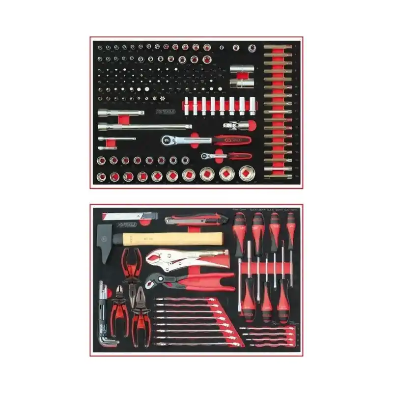 Composition d‘Outils pour Servante - 184 Pièces Ks Tools - 714.0184 Offre Limitée