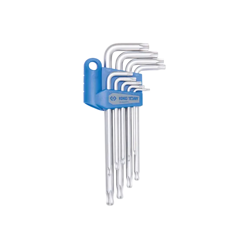 Prix Bas Jeu De 9 Clés Mâles Extra Longues "Torx" King Tony - 204B29PR