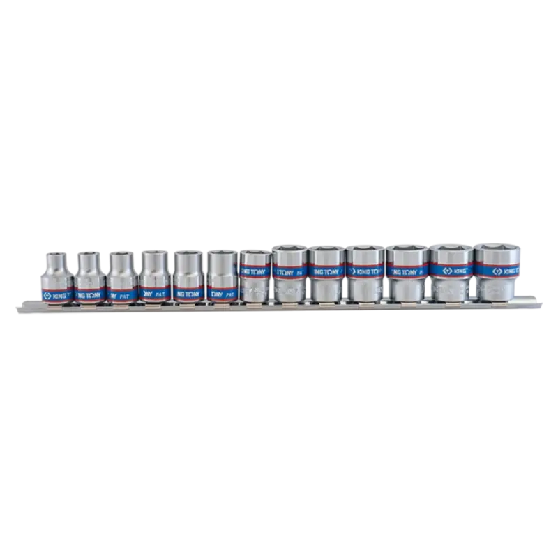 Jeu de Douilles 3/8" Métriques 13pcs 6 Pans King Tony - 3513MR Promotion