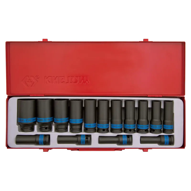 Dernière Chance Coffret De Douilles Longues Choc 1/2" 15Pcs Version 10 A 32 mm King Tony - 4415MP03