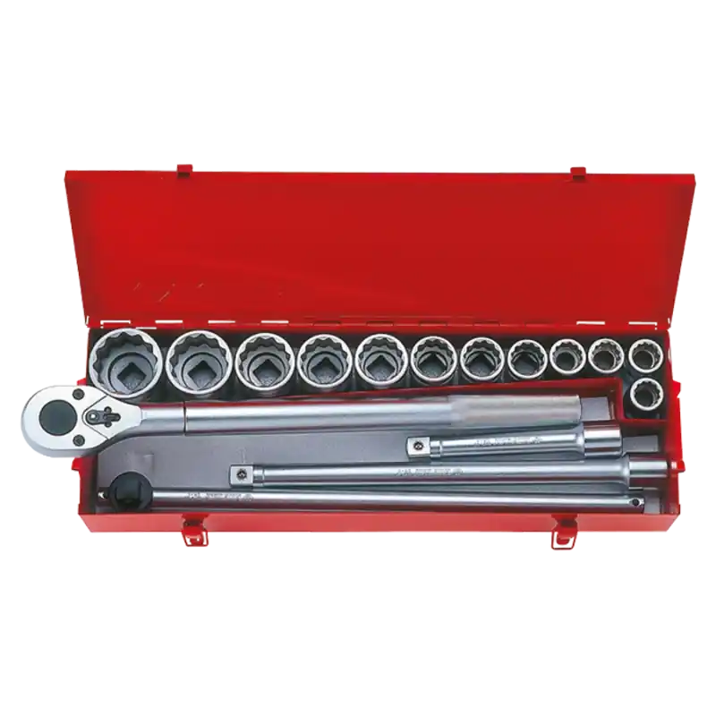 Coffret De Douilles 3/4" 16 Pièces En Pouces King Tony - 6016SR Pas Cher
