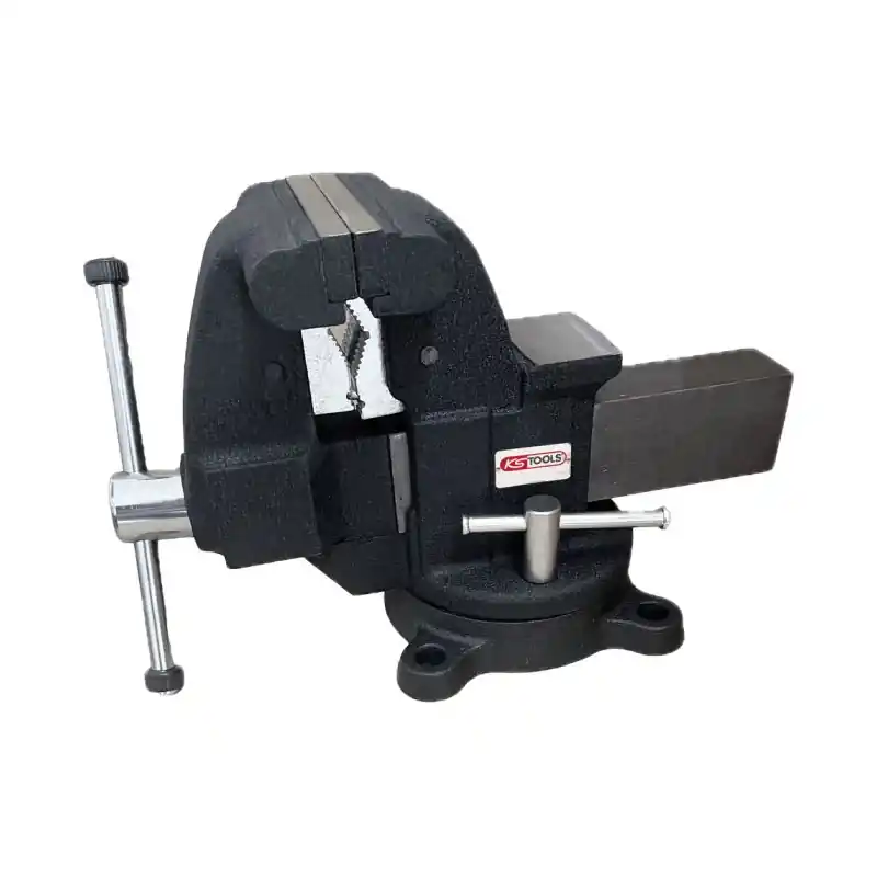 Achetez Aujourd'hui Etau lourd à mors parallèles en acier trempé ouverture 200mm 8" KS TOOLS - 914.0248F