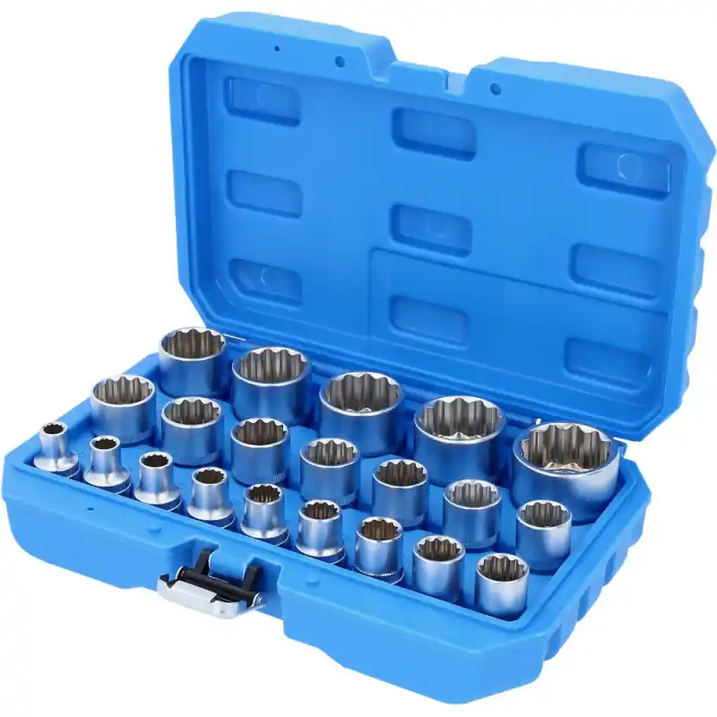 Jeu de douilles 1/2‘‘ 12 pans 8 - 36mm 21pcs BRILLIANT TOOLS - BT022405 Acheter En Ligne