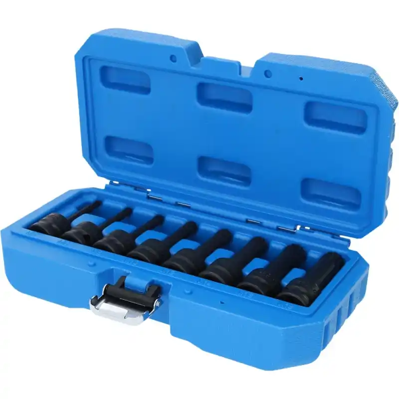 Jeu de 8 douilles tournevis à chocs 1/2" XZN M5-M18 BRILLIANT TOOLS - BT022605 Nouvel Arrivage