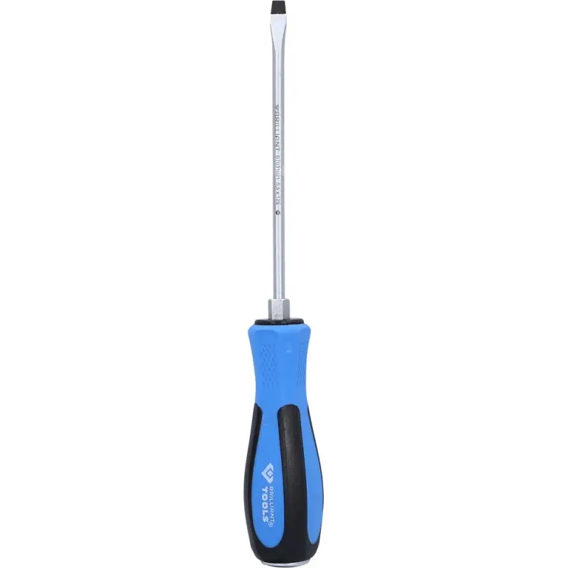 Tournevis à lame traversante Fente 55mm L125mm BRILLIANT TOOLS - BT031021 Paiement Sécurisé