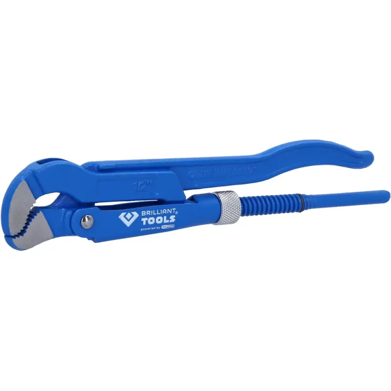 Vente Directe Clé serre-tubes suédoise 1/2" coudée à 45° BRILLIANT TOOLS - BT067112