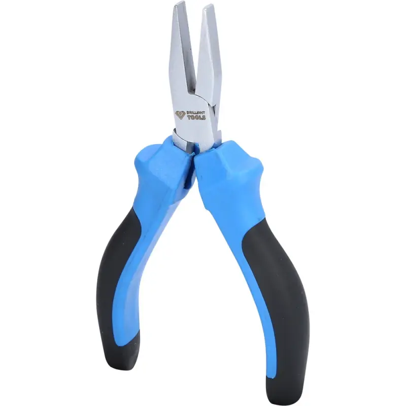 Pince électronique à bec plat L125mm BRILLIANT TOOLS - BT067604 Populaire