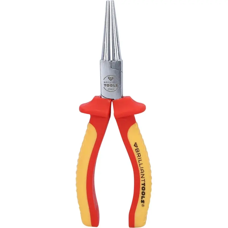 Pince à bec rond isolée L170mm BRILLIANT TOOLS - BT068015 Livraison Express