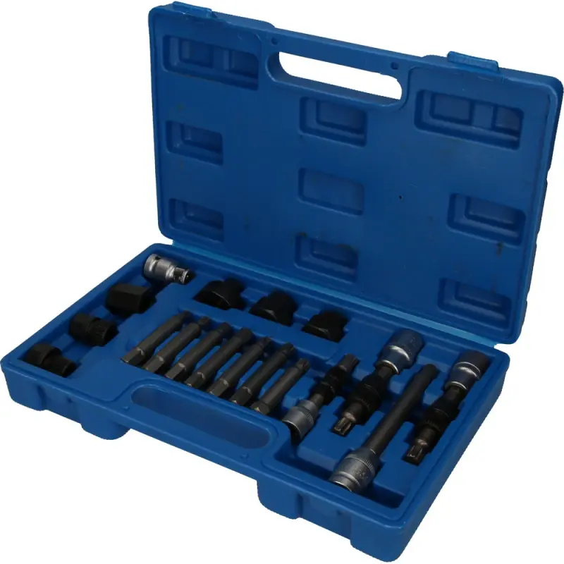Prix Bas Jeu de de douilles et cliquets pour alternateurs 18pcs BRILLIANT TOOLS - BT571020