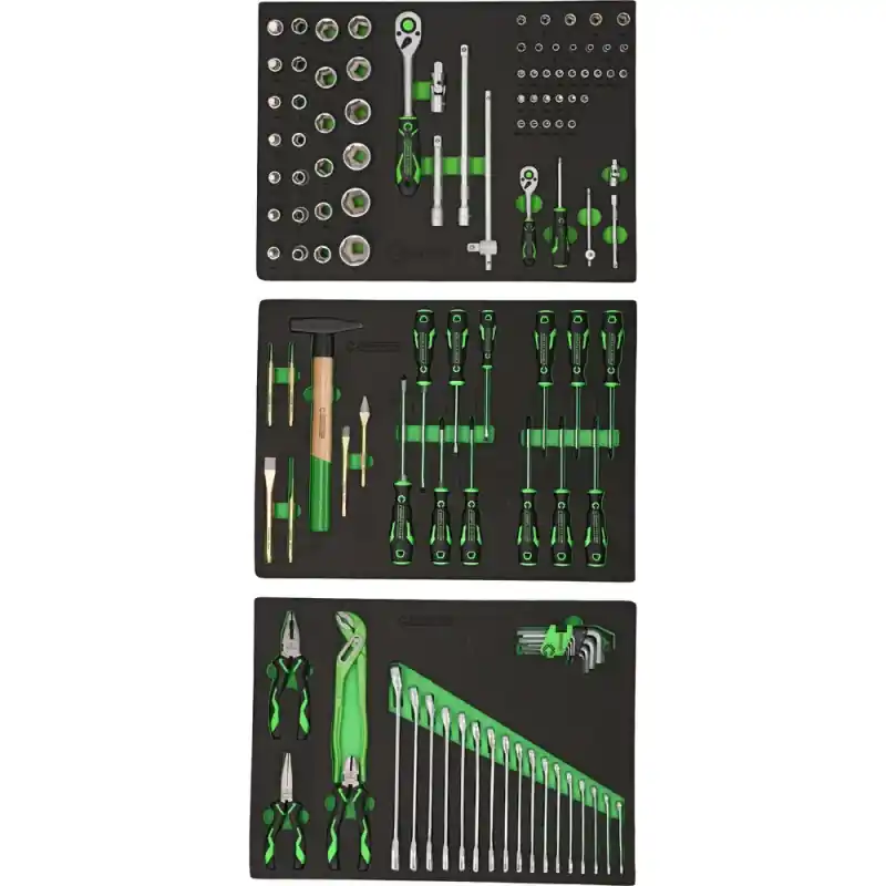 Jeu de modules pour servante d’atelier 512.6000 avec 119 outils Premium COMPETITION - 512.6001 Expédition Rapide
