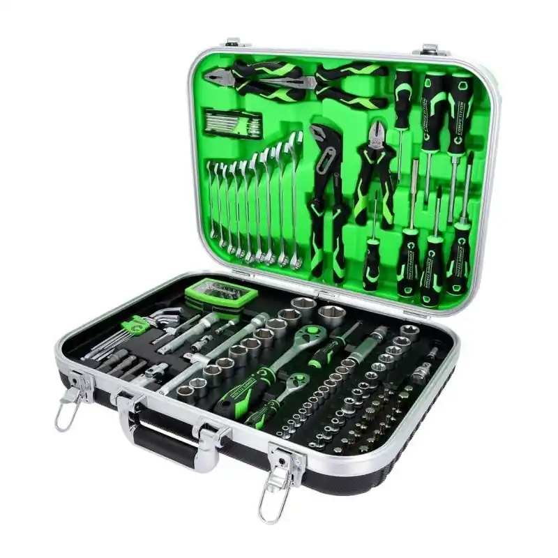 Coffret d‘outillage généraliste 1/4&Prime; et 1/2&Prime; 143pcs COMPETITION – 512.0144 Satisfait Ou Remboursé