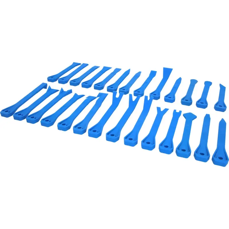 Jeu de leviers plastique pour garnitures 27 pcs BRILLIANT TOOLS - BT511055 Solde