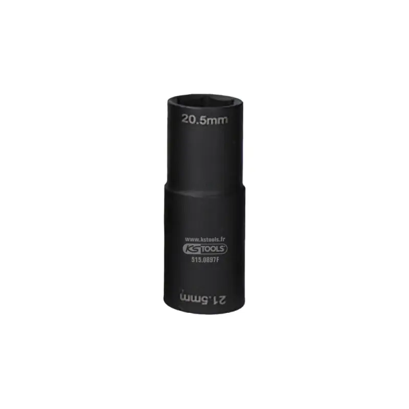 Douille à chocs 1/2‘‘ 2en1 pour jantes aluminium Ford 20,5 / 21,5 mm KS TOOLS - 515.0897F Achat Immédiat