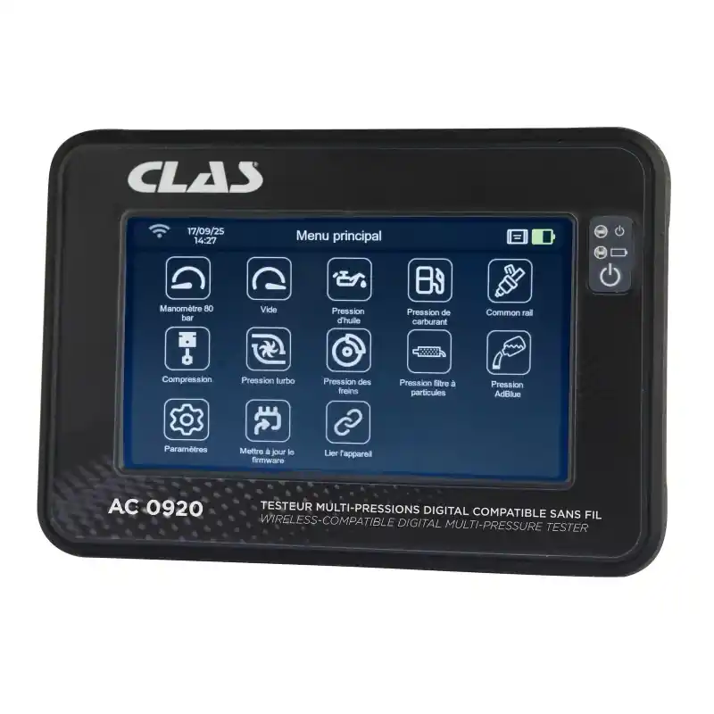 Must-Have Testeur Multi-Pressions Digital Sans Fil CLAS - AC 0920