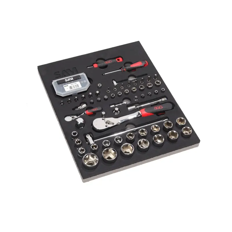 Commander Maintenant Composition de 150 outils en module mousse pour etab-120 SAM - CP-150-ET