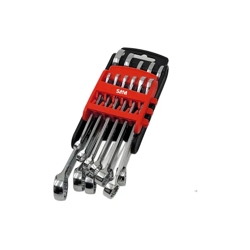 Râtelier 11 Clés Mixtes de 6 à 19 mm SAM - 50N-J11R Offre Limitée