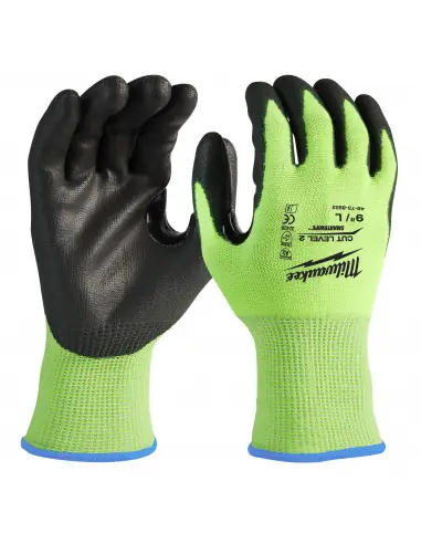 Affaire À Saisir Gants haute-visibilité anti-coupures niveau 2/B Taille 7/S 4932479921 – Milwaukee