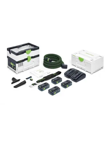 Aspirateurs sans fil CLEANTEC CTMC SYS HPC 4,0 I-Plus 576942 - Festool Prix Bas