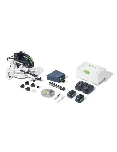 Offre Exclusive Scie à onglets radiale sans fil KAPEX KSC 60 EB 5,2 I-Plus 577174 - Festool