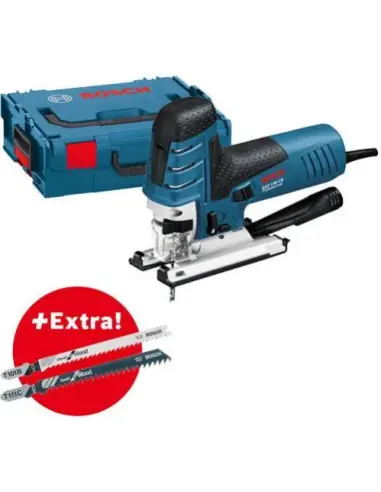 Retour Gratuit Scie sauteuse poignée champignon GST 150 CE + 35 Lames de scie L-BOXX 0601512008 - Bosch