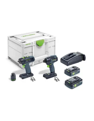 Acheter En Ligne Set de vissage sans fil TID 18 HPC 4,0 I-Set T18 577244 - Festool