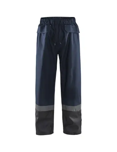 Pantalon de pluie niveau 2 Marine foncé/Noir 132220038699 - Blaklader Commander Vite