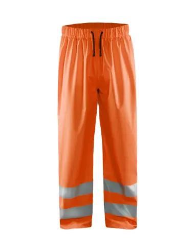 Pantalon de pluie HV niveau 1 Orange fluo 138420005300 - Blaklader Vente Directe