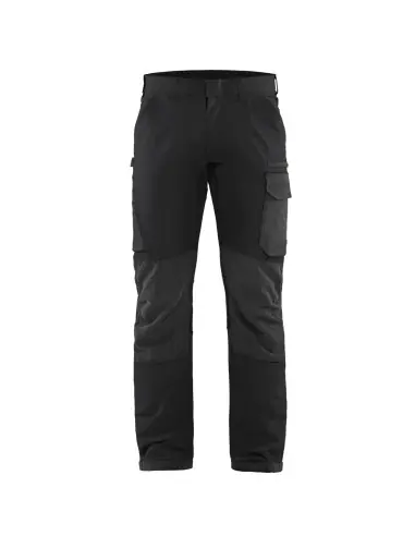 Achat Immédiat Pantalon maintenance stretch 4D Noir/Gris foncé 142216459998 – Blaklader