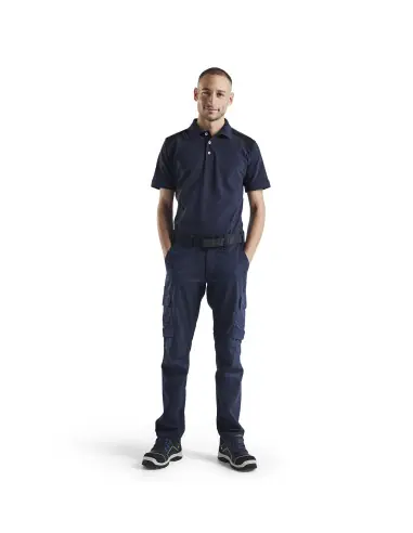 Usine Directe Pantalon industrie stretch 2D Marine foncé/Noir 144418328699 – Blaklader