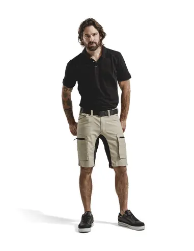 Commander Vite Short maintenance +stretch Beige/Noir 144918452799 - Blaklader