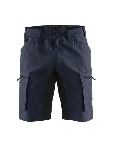 Short maintenance +stretch Marine foncé/Noir 144918458699 - Blaklader Meilleur Prix