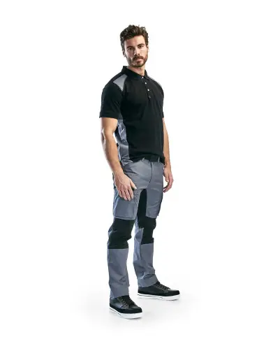 Achat Immédiat Pantalon maintenance +stretch Gris clair/Noir 145918459499 – Blaklader