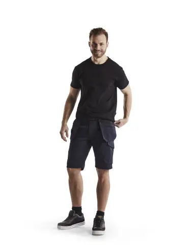Short maintenance avec poches flottantes Marine foncé/Noir 149413308699 - Blaklader Dernière Chance