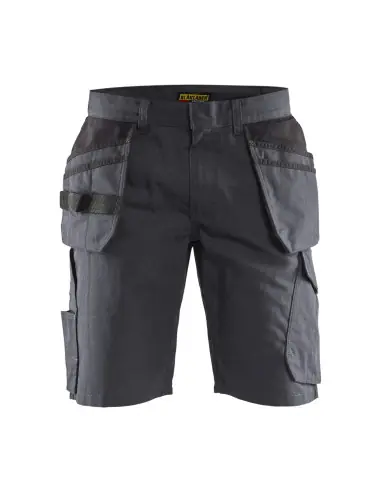 Top Vente Short maintenance avec poches flottantes Gris moyen/Noir 149413309699 – Blaklader
