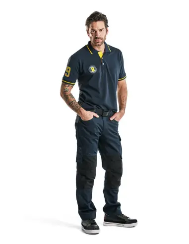 Usine Directe Pantalon maintenance +stretch Marine foncé/Noir 149513308699 – Blaklader