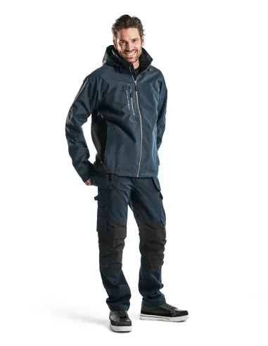 Pantalon maintenance +stretch avec poches flottantes Marine foncé/Noir 149613308699 - Blaklader Prix Cassé