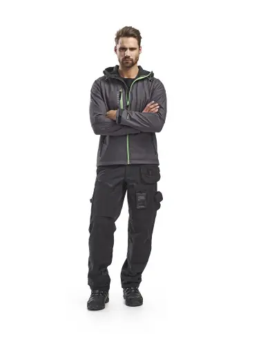 Prix Promo Pantalon artisan X1500 softshell Noir 150025179900 - Blaklader