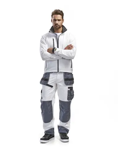 Acheter Direct Pantalon X1500 peintre Blanc/Gris clair 151012101094 – Blaklader