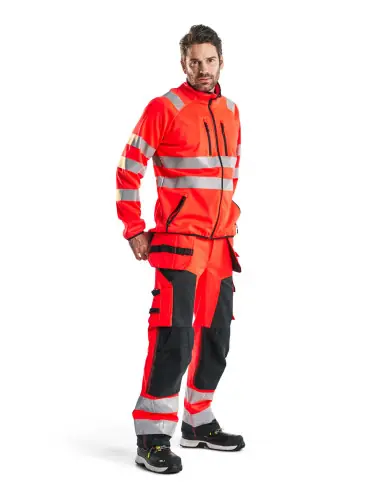 Réduction Pantalon Artisan Softshell haute visibilité Rouge fluo/Noir 156725175599 – Blaklader
