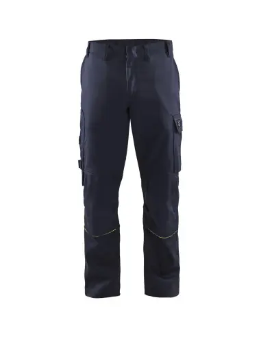 Seulement Aujourd'hui Pantalon de soudeur Marine/Jaune fluo 170115018933 - Blaklader
