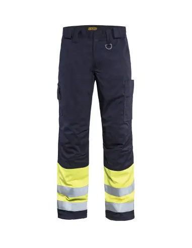 Bon Marché Pantalon hiver Multinormes Marine/Jaune fluo 186915148933 – Blaklader
