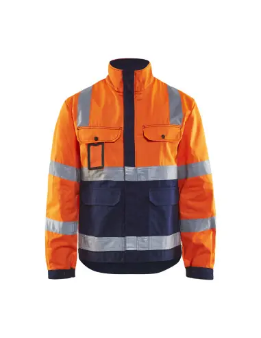 Veste haute visibilité Orange fluo/Marine 402318045389 – Blaklader Offre Exclusive