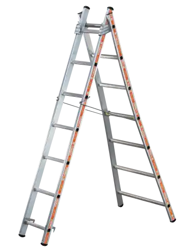 Achetez Aujourd'hui Echelle PRONOR transformable 2 plans 4.70M 2x8 échelons 01252008 - Tubesca