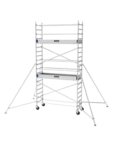 Echafaudages roulants Alu NEOLIUM 250 LINE 8M 02922806 - Tubesca Offre Spéciale