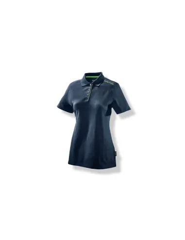 Polo bleu foncé femme Collection Fan POL-LAD-FT1 Festool Offre Limitée