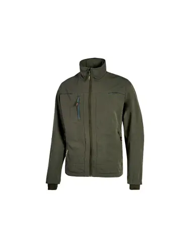 Veste de travail PLUTON Dark Green PE178DG – Upower Promotion