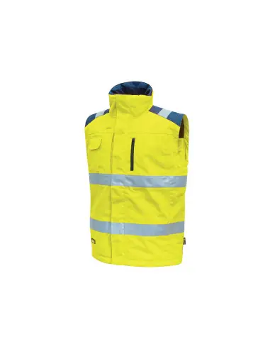 Gilet de travail PRIME Jaune Fluo HL159YF - Upower Usine Directe