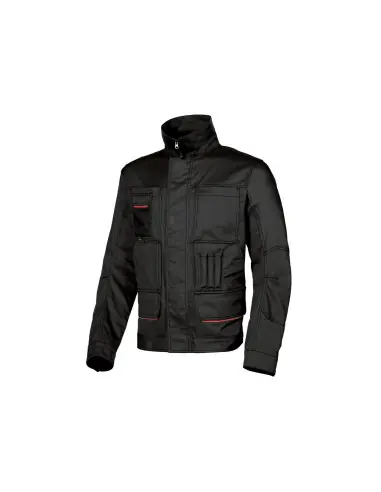 Veste de travail SHAKE Black Carbon HY019BC – Upower Prix Réduit