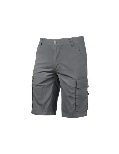 Bermuda de travail SUMMER Grey Iron EY132GI – Upower Prix Cassé